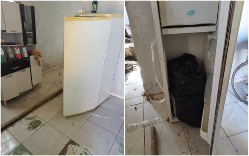 Corpo de mulher é encontrado em saco dentro de geladeira em Aparecida de Goiânia, diz polícia