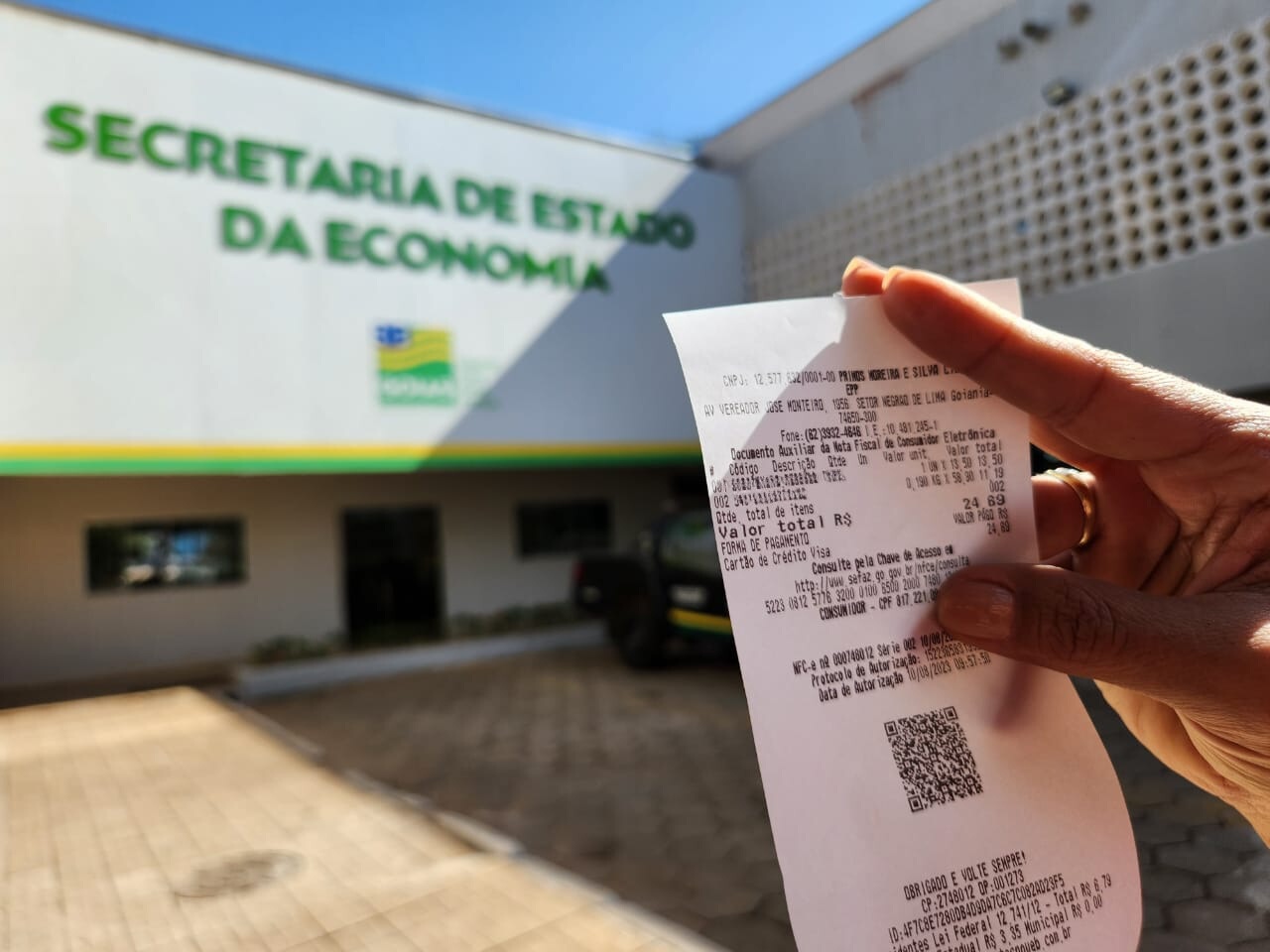 Nota Fiscal Goiana: Sorteados de junho podem resgatar prêmio até domingo (8)