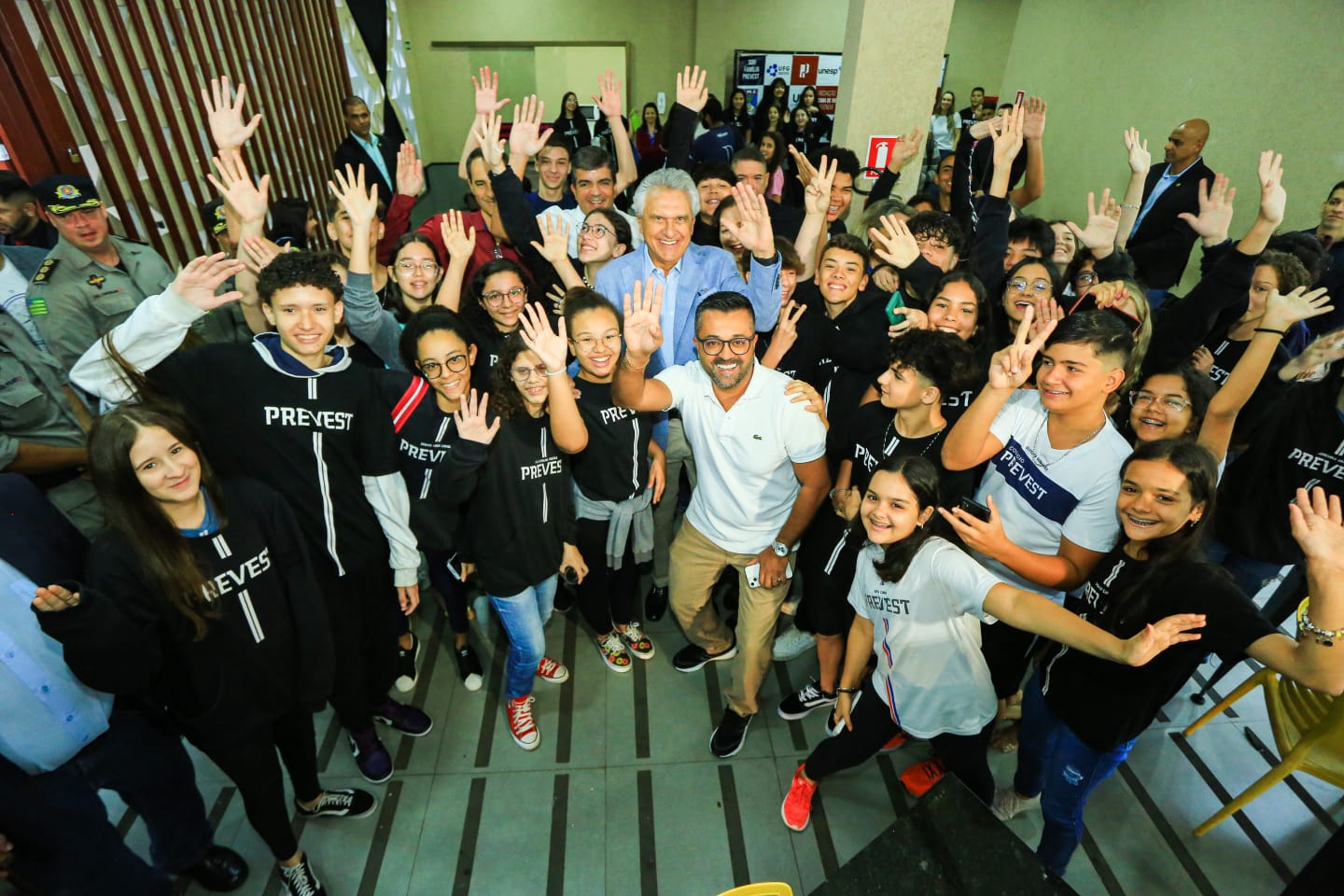 Dia D nas escolas: governador reforça compromisso com segurança