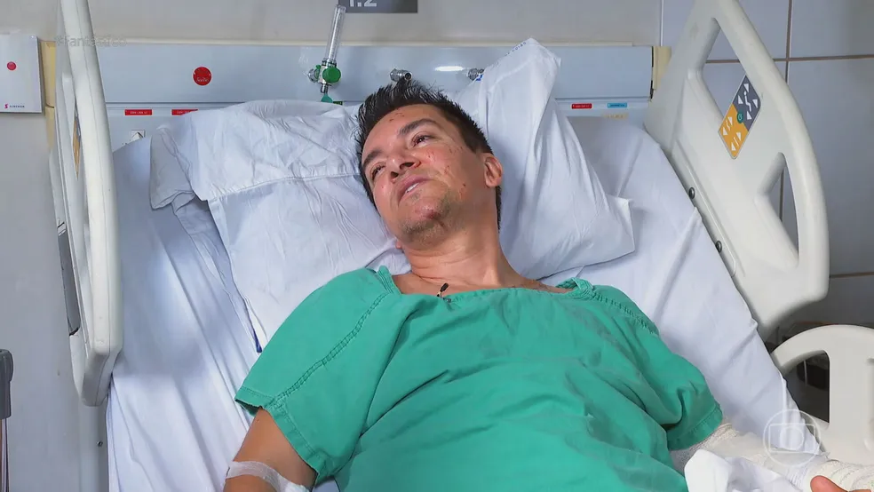 Regis Danese é transferido para hospital de Uberlândia