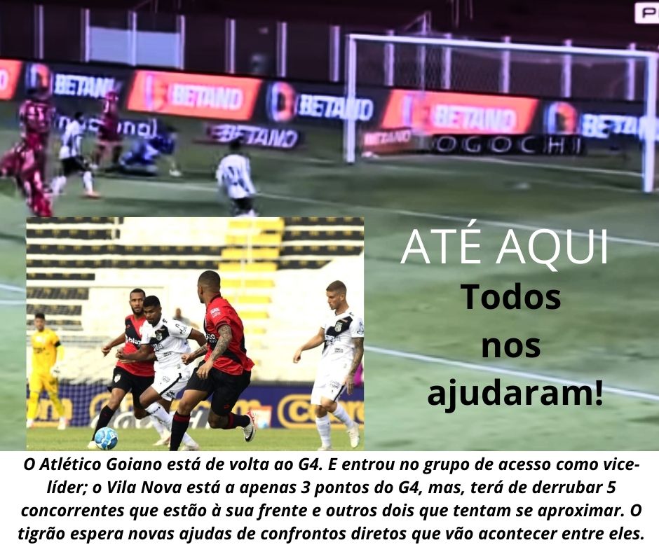 Atlético retorna ao G4 como vice-líder