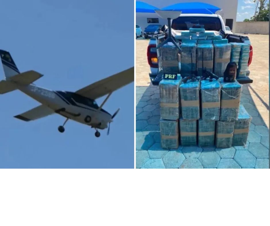 ​Avião com 400 kg de cocaína invade pista da fazenda de Leonardo e dois morrem em confronto com a polícia