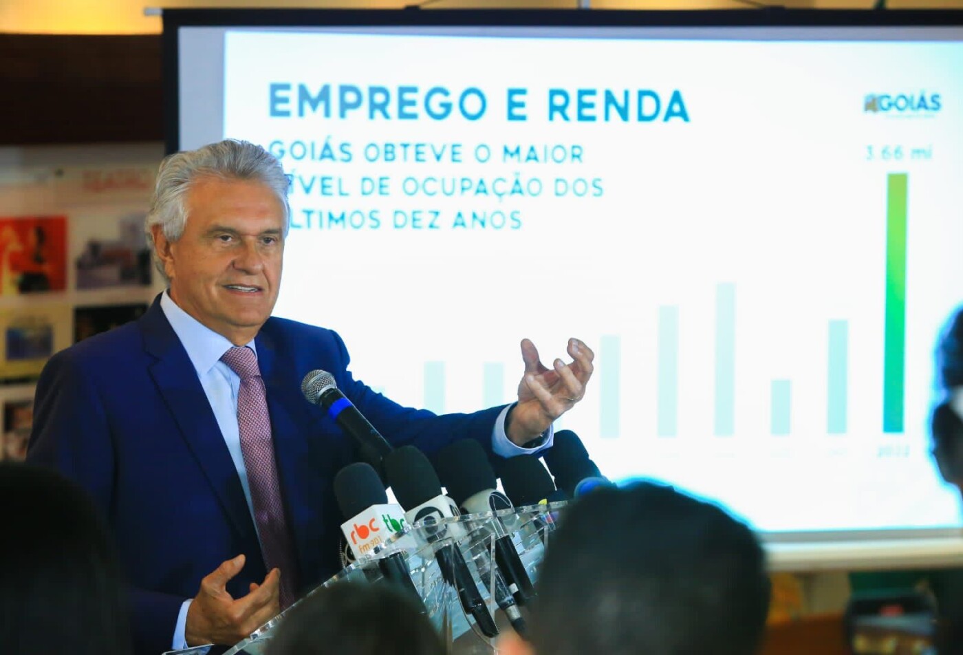 Ronaldo Caiado é o mais aprovado entre Governadores
